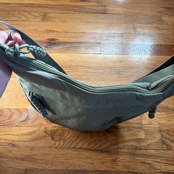 Olive Green Crossbody Bag - Picture 2 of 3